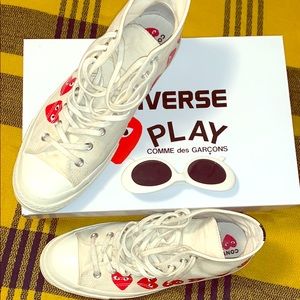 Converse x PLAY (CDG)